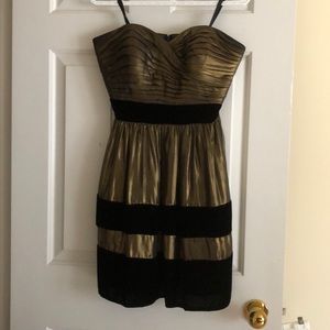 Beautiful sweetheart neckline strapless mini dress